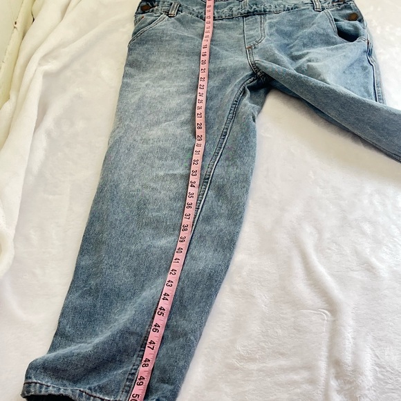 BILLABONG All Over High Waisted Vintage Overall denim size 28 - Picture 11 of 16